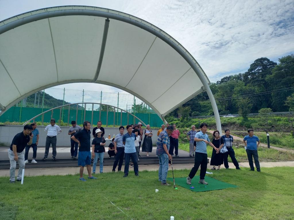 묘산면, 묘산파크골프클럽 창립총회 개최