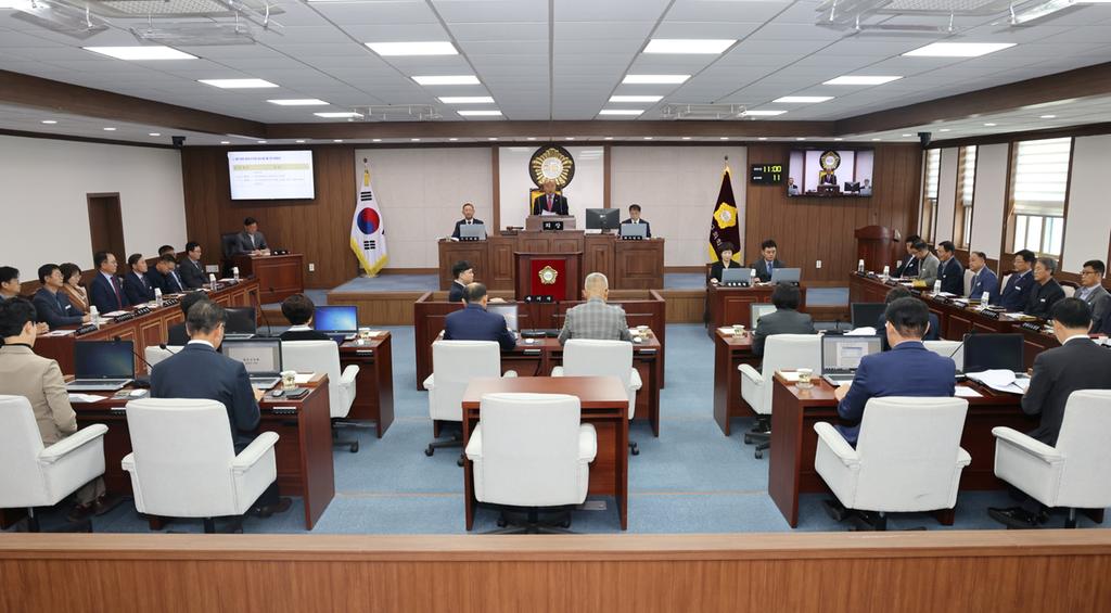 제276회 합천군의회 임시회 회기 마무리