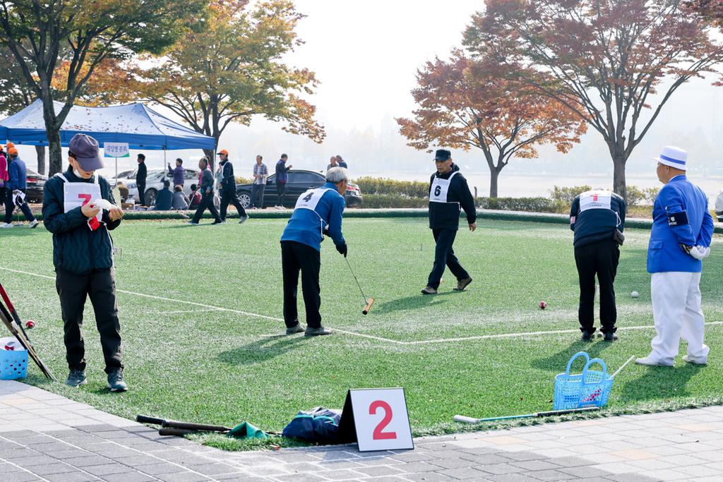(사)대한노인회 합천군지회장기 어르신게이트볼대회 및 한궁대회 개최