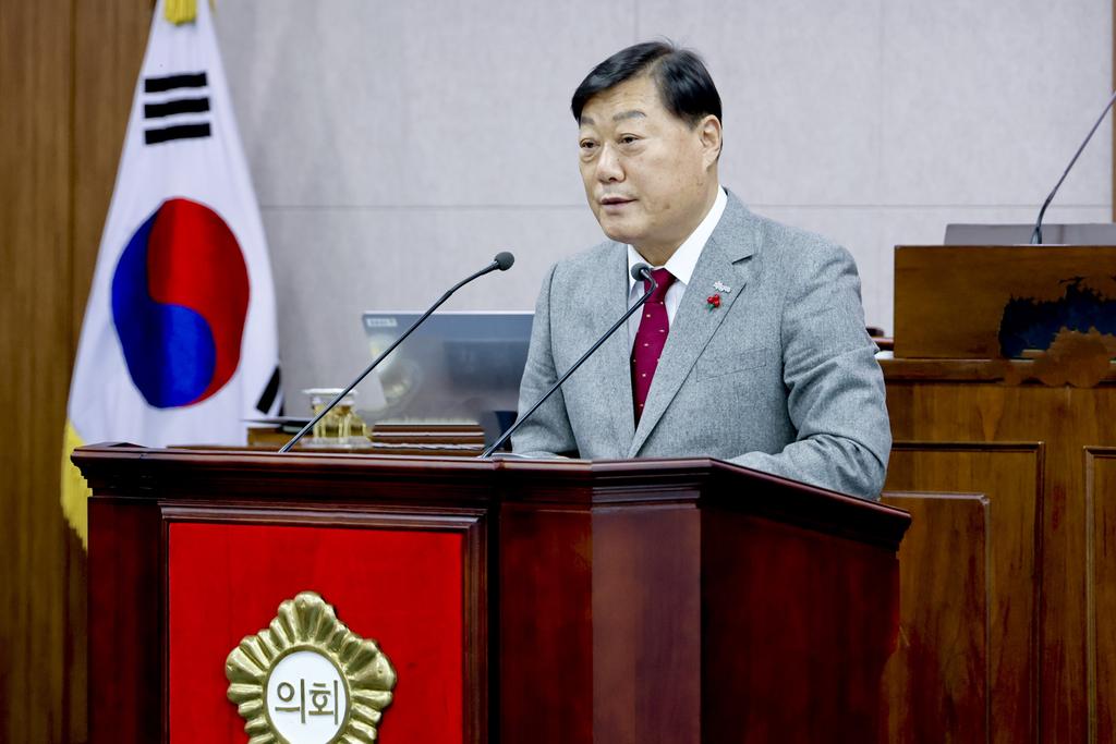 김윤철 합천군수 시정연설, ‘생동감 넘치는 웰니스 명품도시 만들 터’
