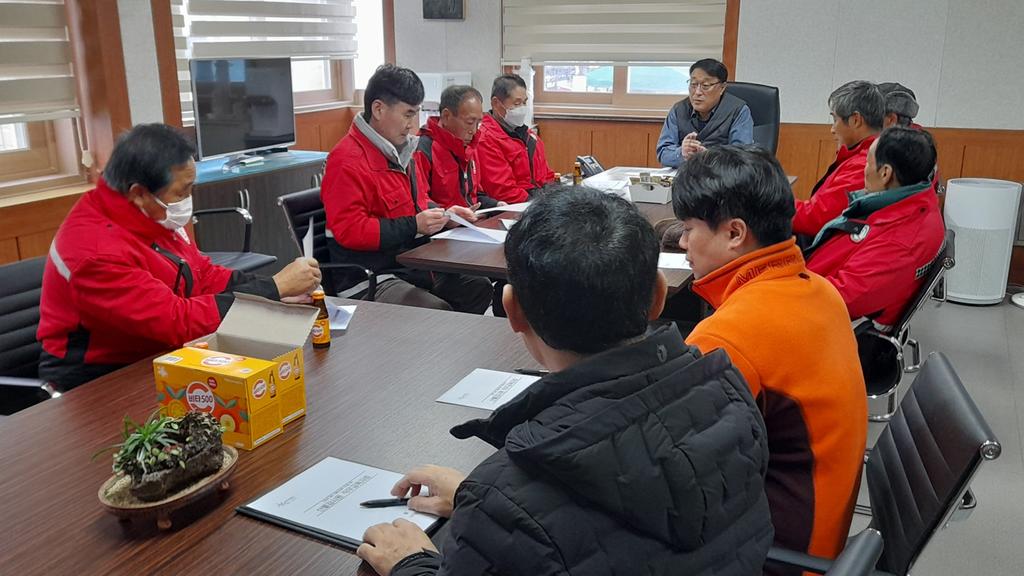 합천군 삼가면, 봄철 산불예방을 위한 산불감시원 직무교육 실시