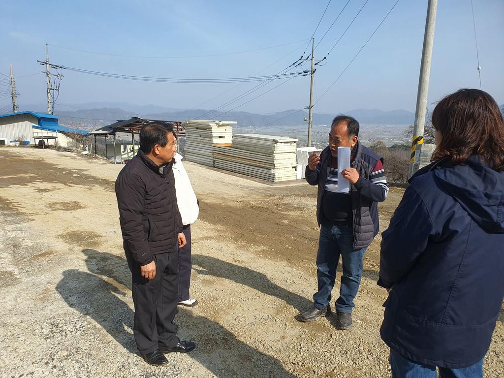 합천군 초계면, 축산농가 불법소각금지 홍보 활동
