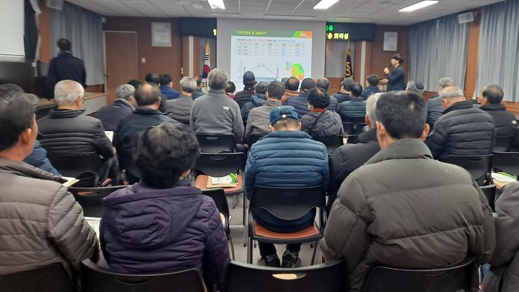 합천군, 2024년 영호진미 벼 재배기술 교육 실시