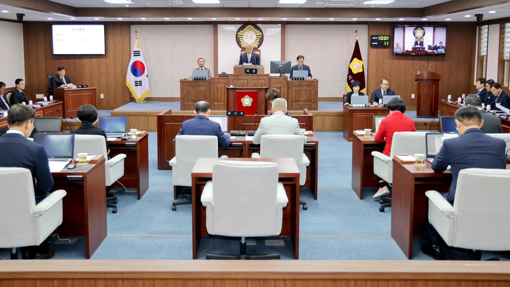 제280회 합천군의회 임시회 개회