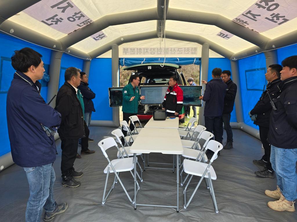 합천군, 봄철 산불대비 산불 초기대응 훈련 실시