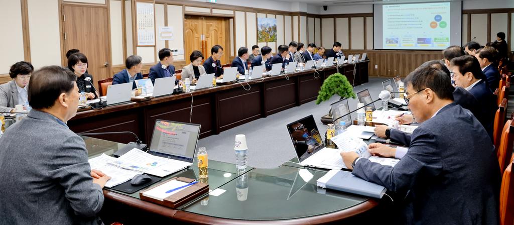 합천군, 비전 2040 합천군 장기발전종합계획 수립 연구용역 최종보고회 개최
