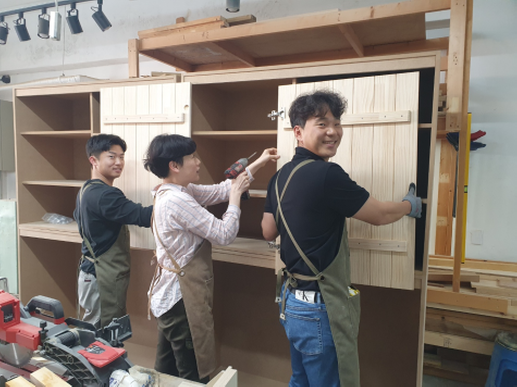 합천 마을지기 목공소 재능기부