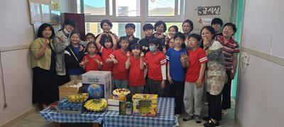 합천군 정심회, 지역아동센터 아동 생일잔치 열어