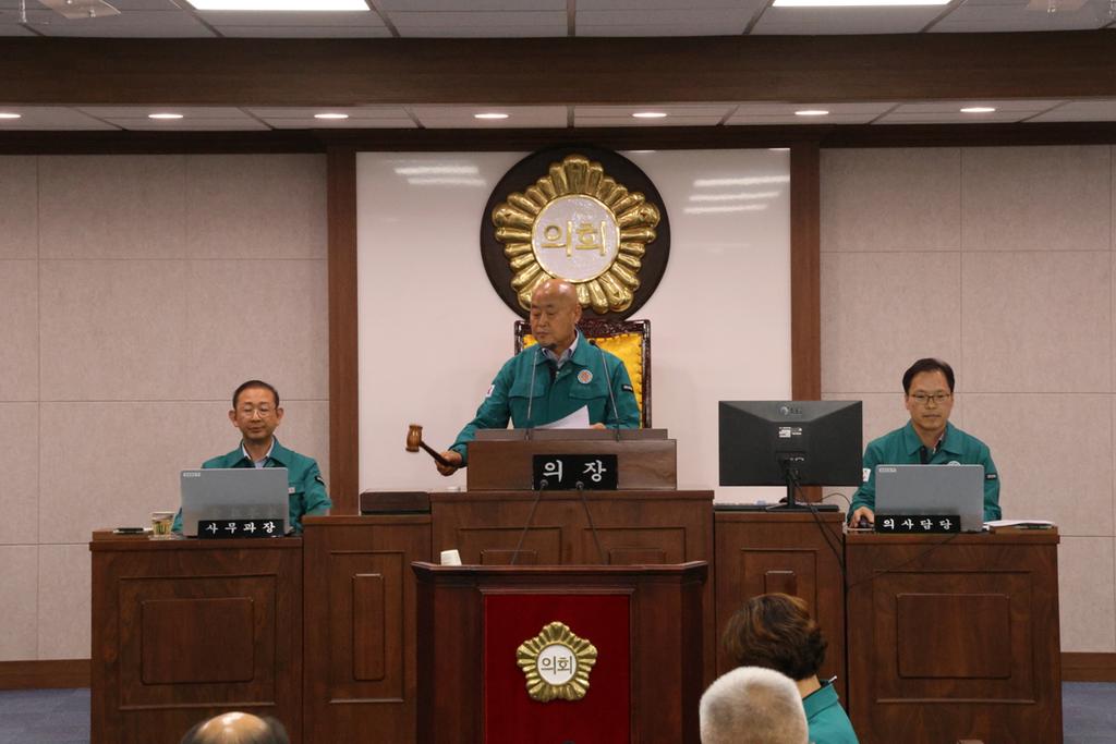 제281회 합천군의회 임시회 개회