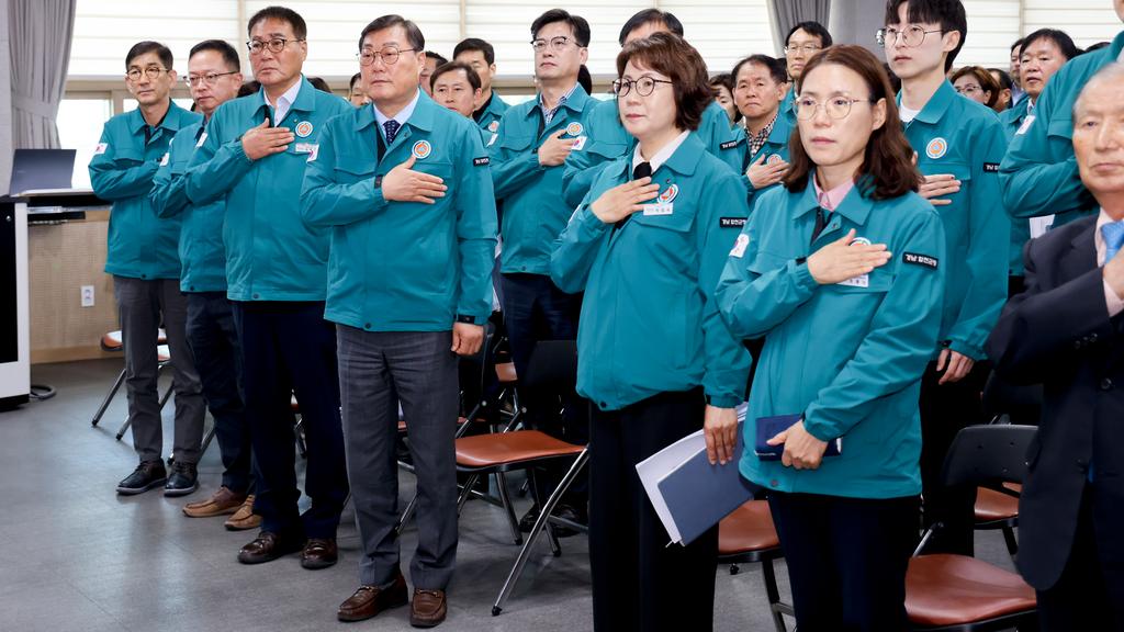 합천군, 5월 정례조회 개최