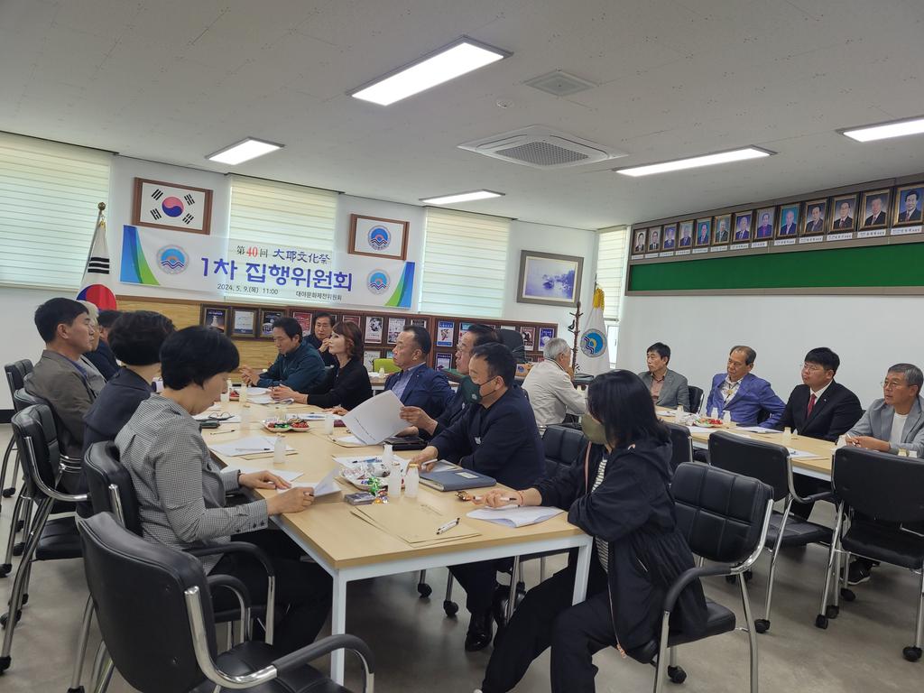 합천 대야문화제, 집행위원회 개최