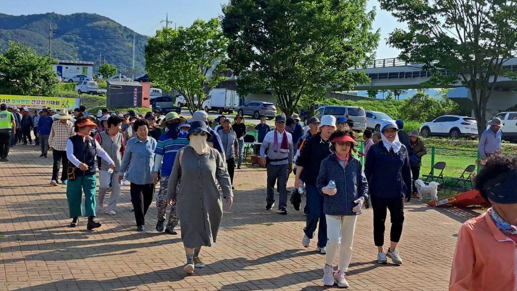 합천군 청덕면, 2024년 면민 건강걷기 행사성료