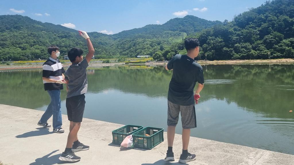 합천군 학교밖청소년지원센터 ‘청.바.지’봉사활동 실시