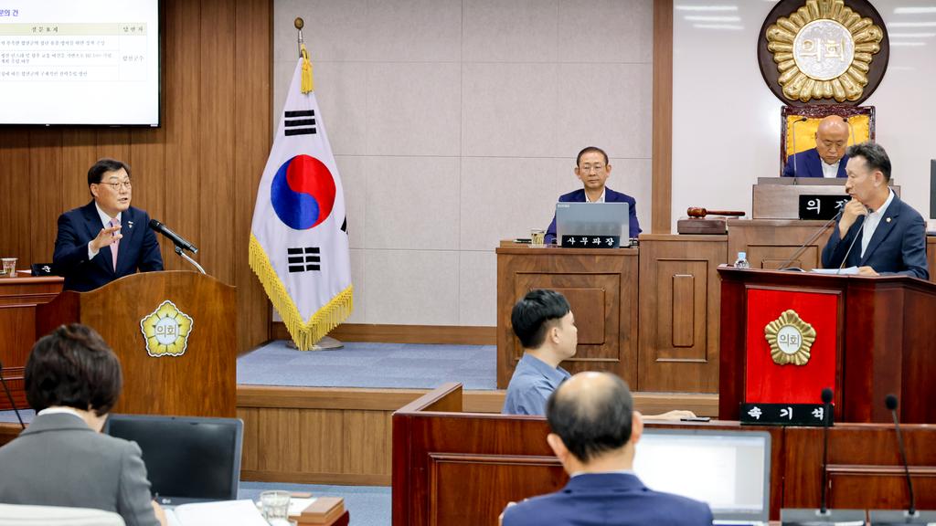 제282회 합천군의회 제1차 정례회 회기 종료