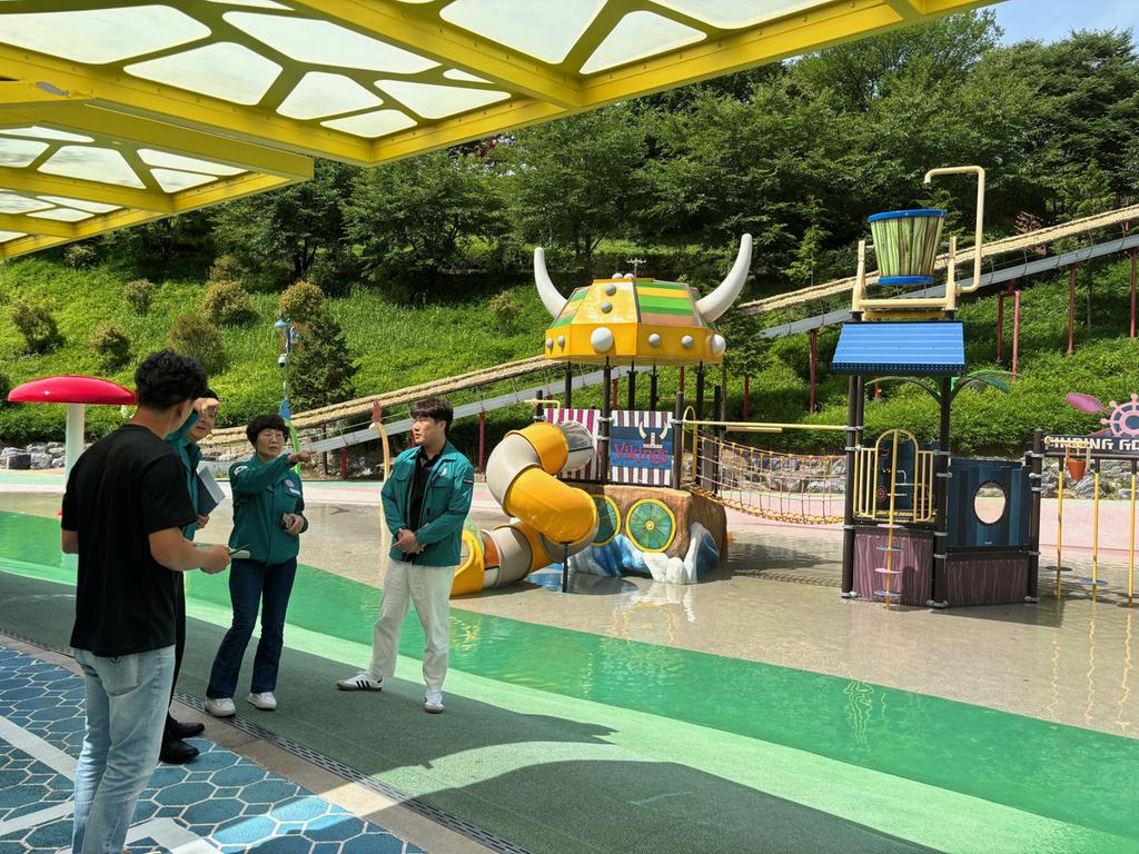 합천군, 관광지 물놀이형 어린이놀이시설 안전사고 예방 총력