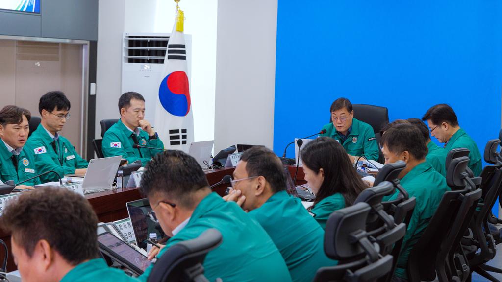 호우 피해 및 복구계획 점검회의