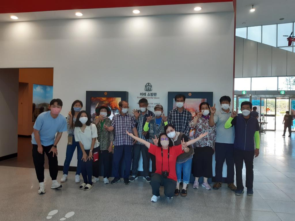 농아인 초등학력인정반 경남 안전체험관 단체 관람 -(1)