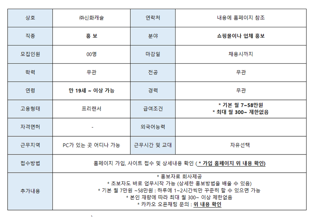 채용정보