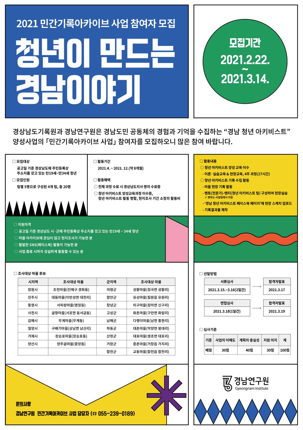 민간기록 아카이브 사업