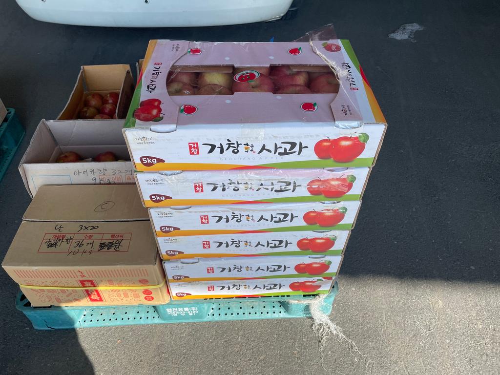 사과,대봉감