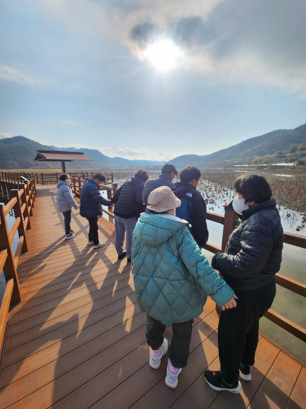 습지주변설명과 관찰하기