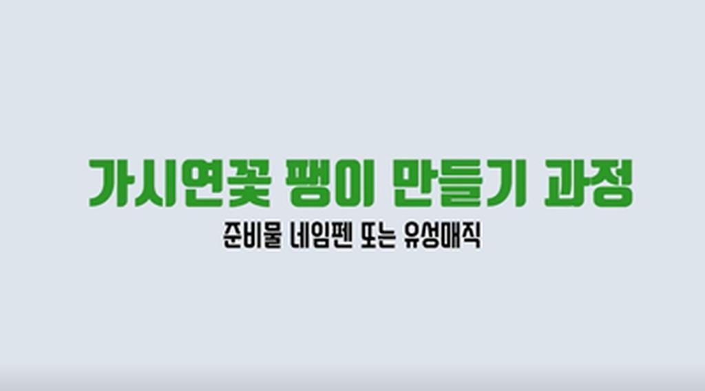가시연꽃 팽이