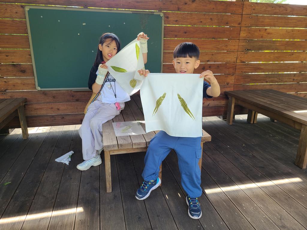 손수건 물들이 완성!