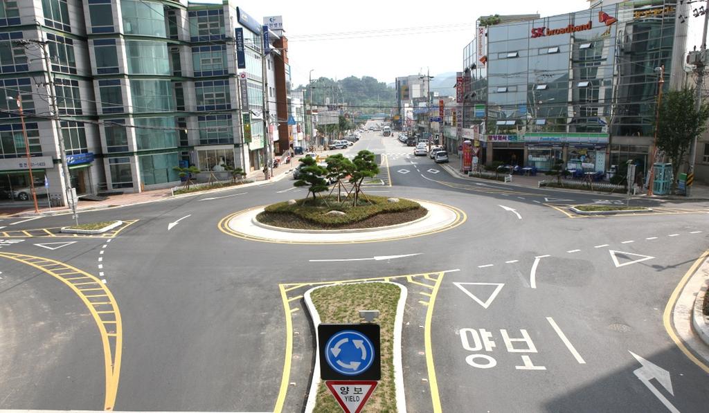 합천군, 회전교차로 신설로 교통흐름 체계 획기적 전환