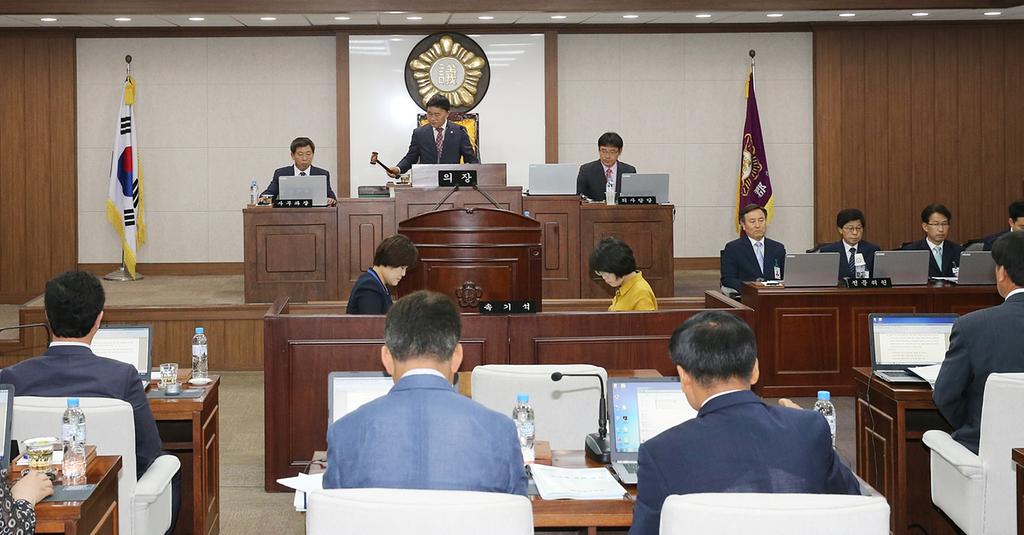 제210회 합천군의회 제1차 정례회 폐회