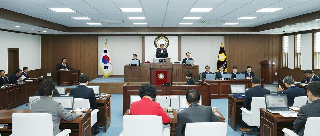 합천군의회 제217회 임시회 폐회
