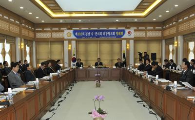 경남 시군의회의장단협의회, 합천‘청와대세트장’에서 열려